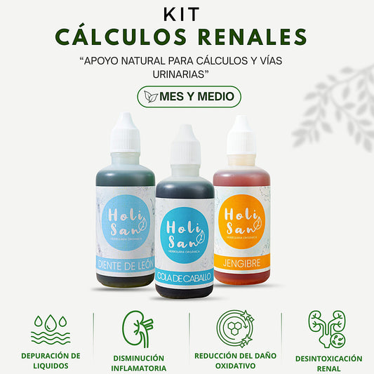 Kit Cálculos Renales | 1 Mes y medio
